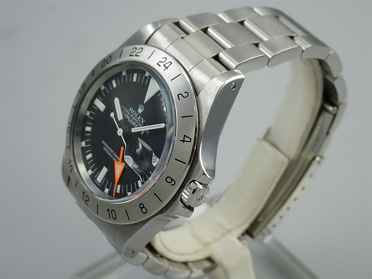 ロレックス エクスプローラーII Ref.1655 ブラック文字盤 中古 X4203460