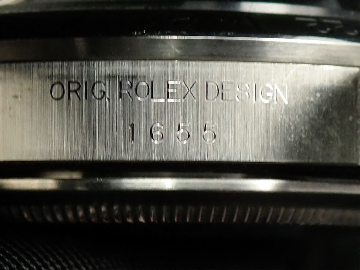 ロレックス エクスプローラーII Ref.1655 ブラック文字盤 中古 X4203460