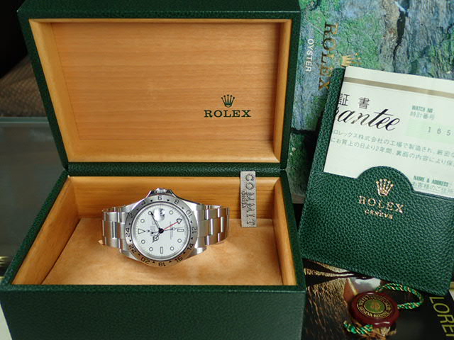 Rolex Explorer II White Y serial number