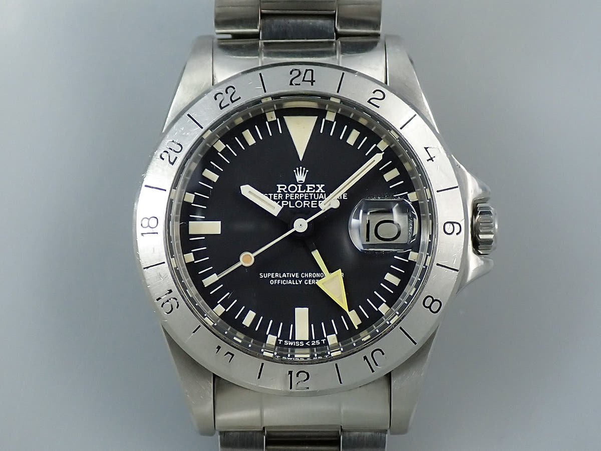 ロレックス エクスプローラーII Ref.1655 ブラック文字盤 中古 KC992458