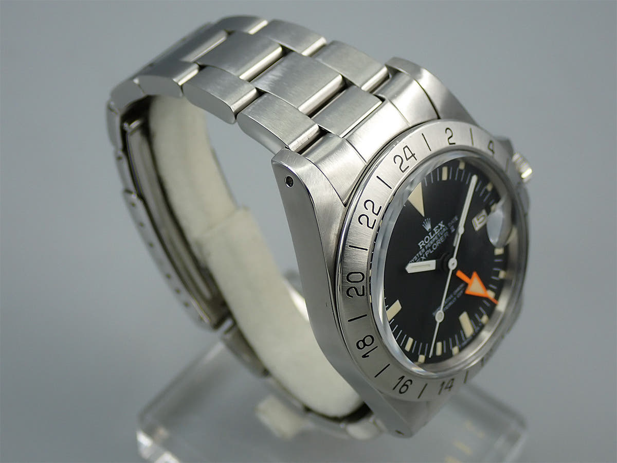 ロレックス エクスプローラーII Ref.1655 ブラック文字盤 中古 09J0550T