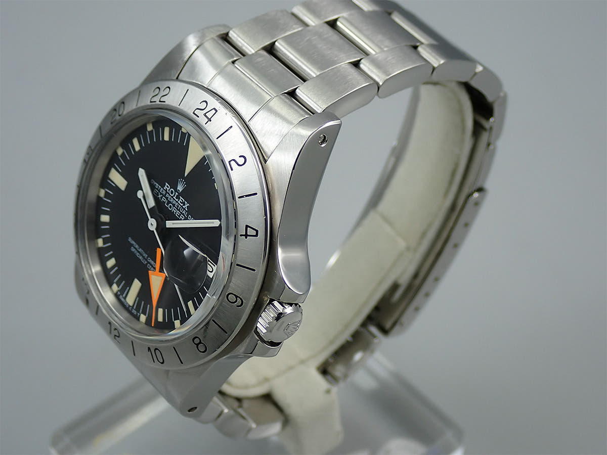 ロレックス エクスプローラーII Ref.1655 ブラック文字盤 中古 09J0550T