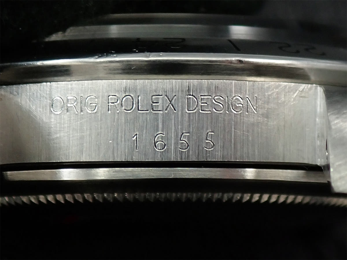ロレックス エクスプローラーII Ref.1655 ブラック文字盤 中古 09J0550T