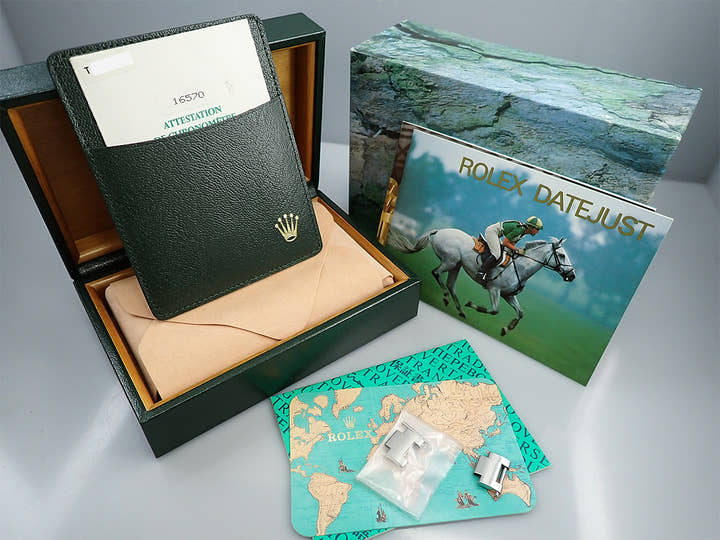 Rolex Explorer II Ref. 16570 Stainless Steel White Dial