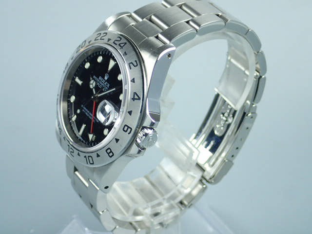 ロレックス エクスプローラーII Ref.16570 ブラック文字盤 中古 explorer2-29