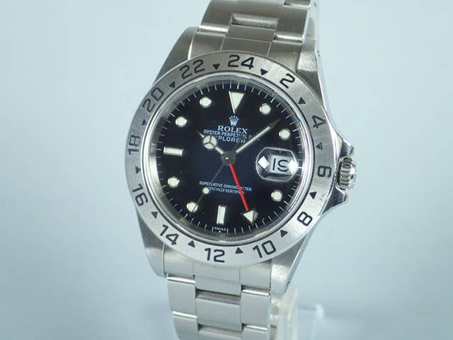 ロレックス エクスプローラーII Ref.16570 ブラック文字盤 中古 explorer2-29