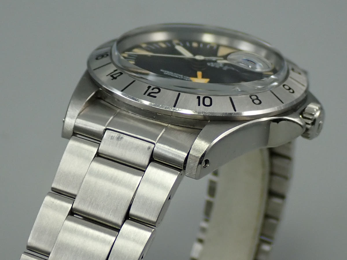 ロレックス エクスプローラーII Ref.1655 ブラック文字盤 中古 K0963052