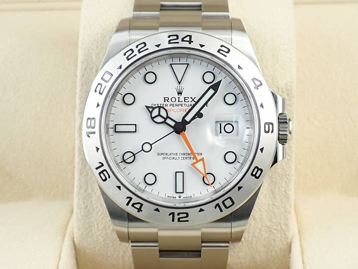 Rolex Explorer II Ref. 226570 Stainless Steel White Dial