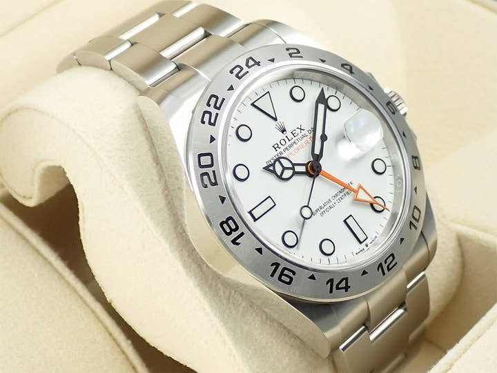 Rolex Explorer II Ref. 226570 Stainless Steel White Dial