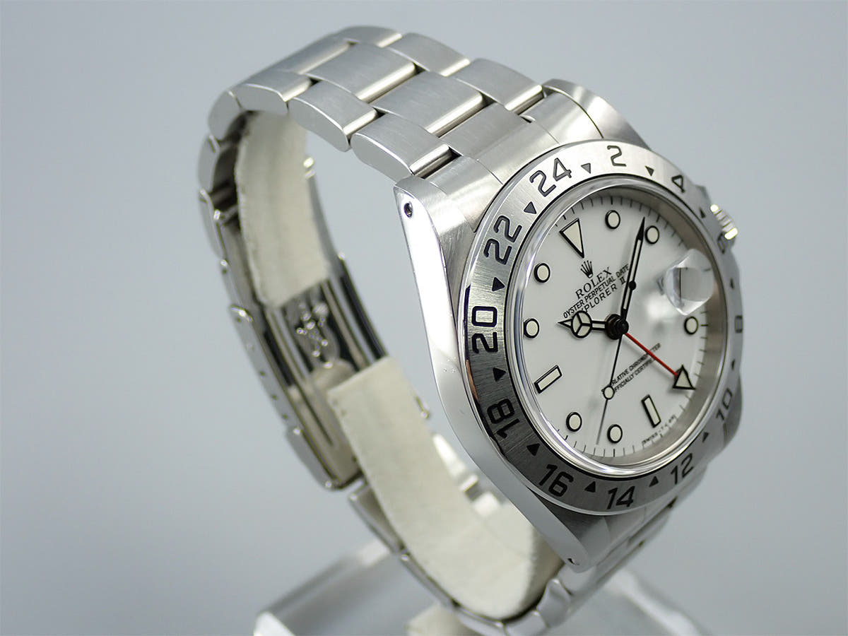 ロレックス エクスプローラーII Ref.16570 ホワイト文字盤 中古 UAPP9755