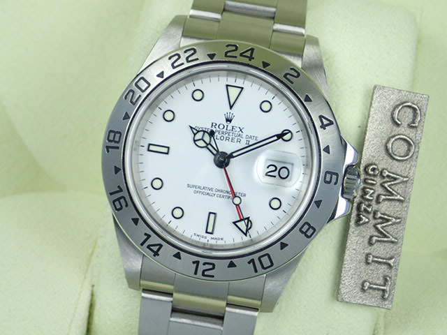 Rolex Explorer II White P serial number