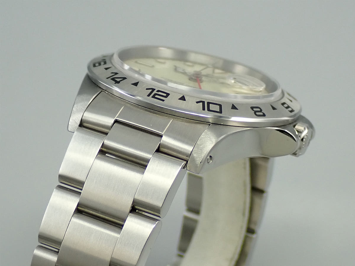ロレックス エクスプローラーII Ref.16550 アイボリー文字盤 中古 79UX0807