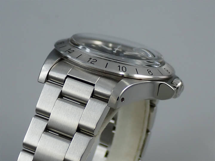ロレックス エクスプローラーII Ref.1655 ステンレススチール ブラック文字盤