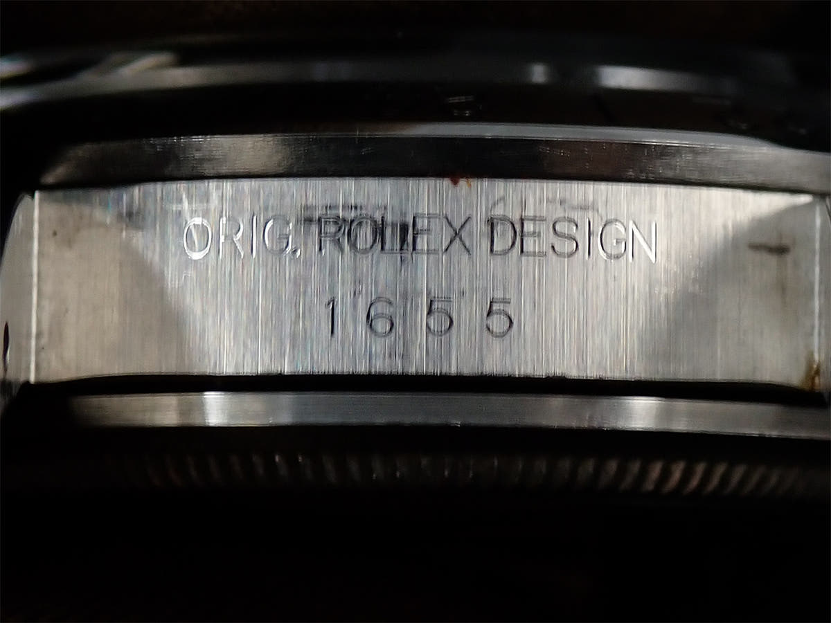 ロレックス エクスプローラーII Ref.1655 ブラック文字盤 中古 1T779669