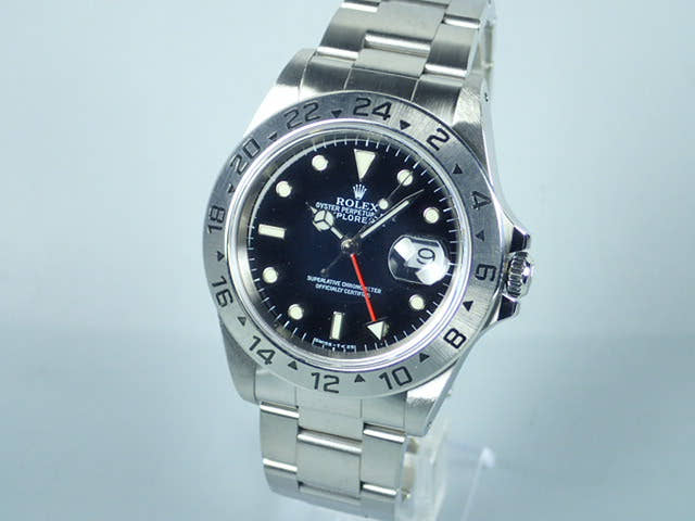 Rolex Explorer II Ref.16570 Black Dial Used explorer2-31
