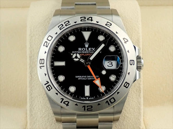 Rolex Explorer II Ref. 226570 Stainless Steel Black Dial