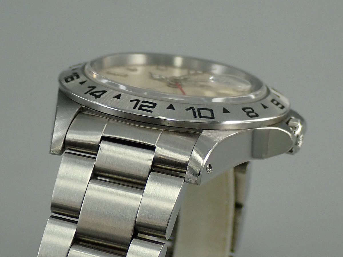 ロレックス エクスプローラーII Ref.16550 アイボリー文字盤 中古 6P059334
