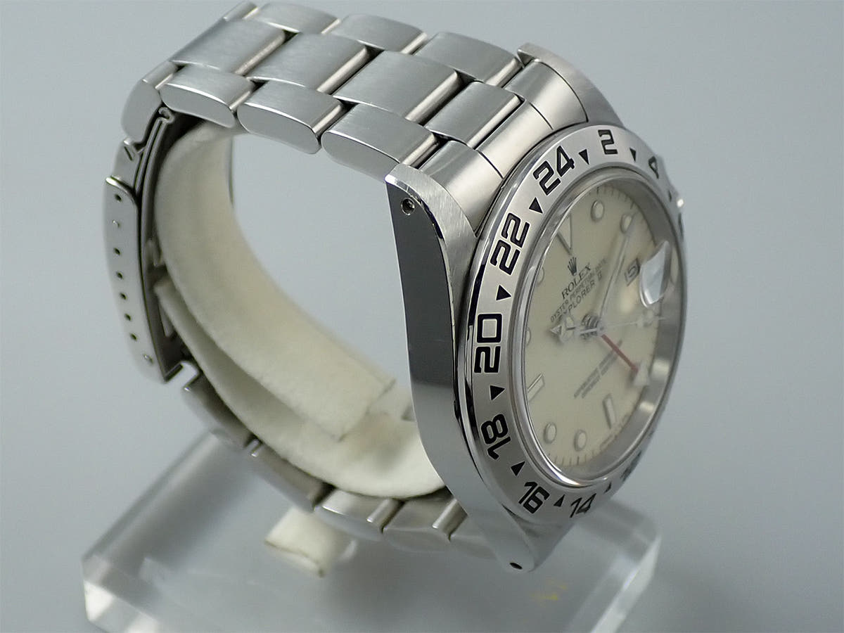 ロレックス エクスプローラーII Ref.16550 アイボリー文字盤 中古 X93371C2