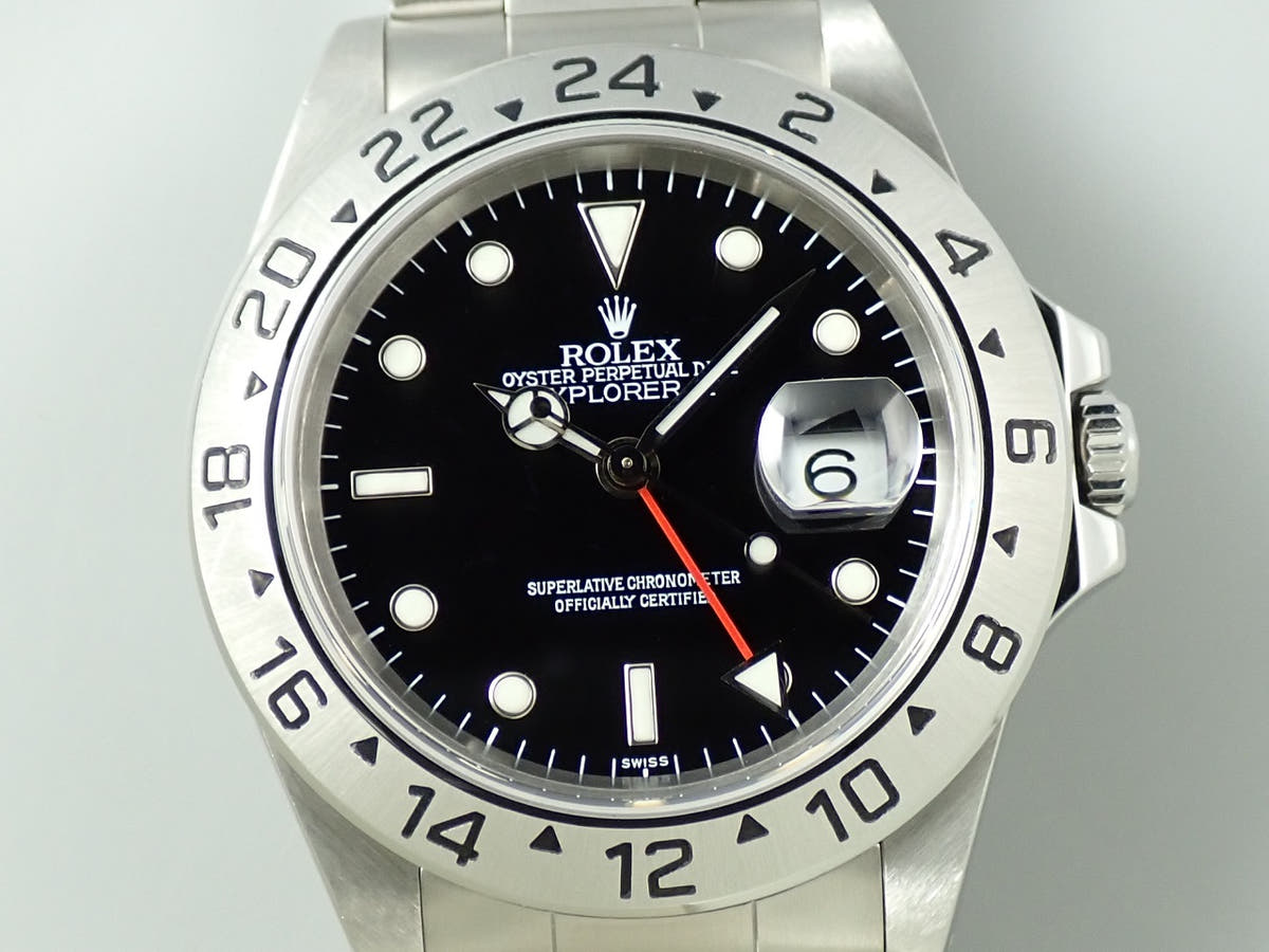 ロレックス エクスプローラーII Ref.16570 ブラック文字盤 中古 P7X277S9