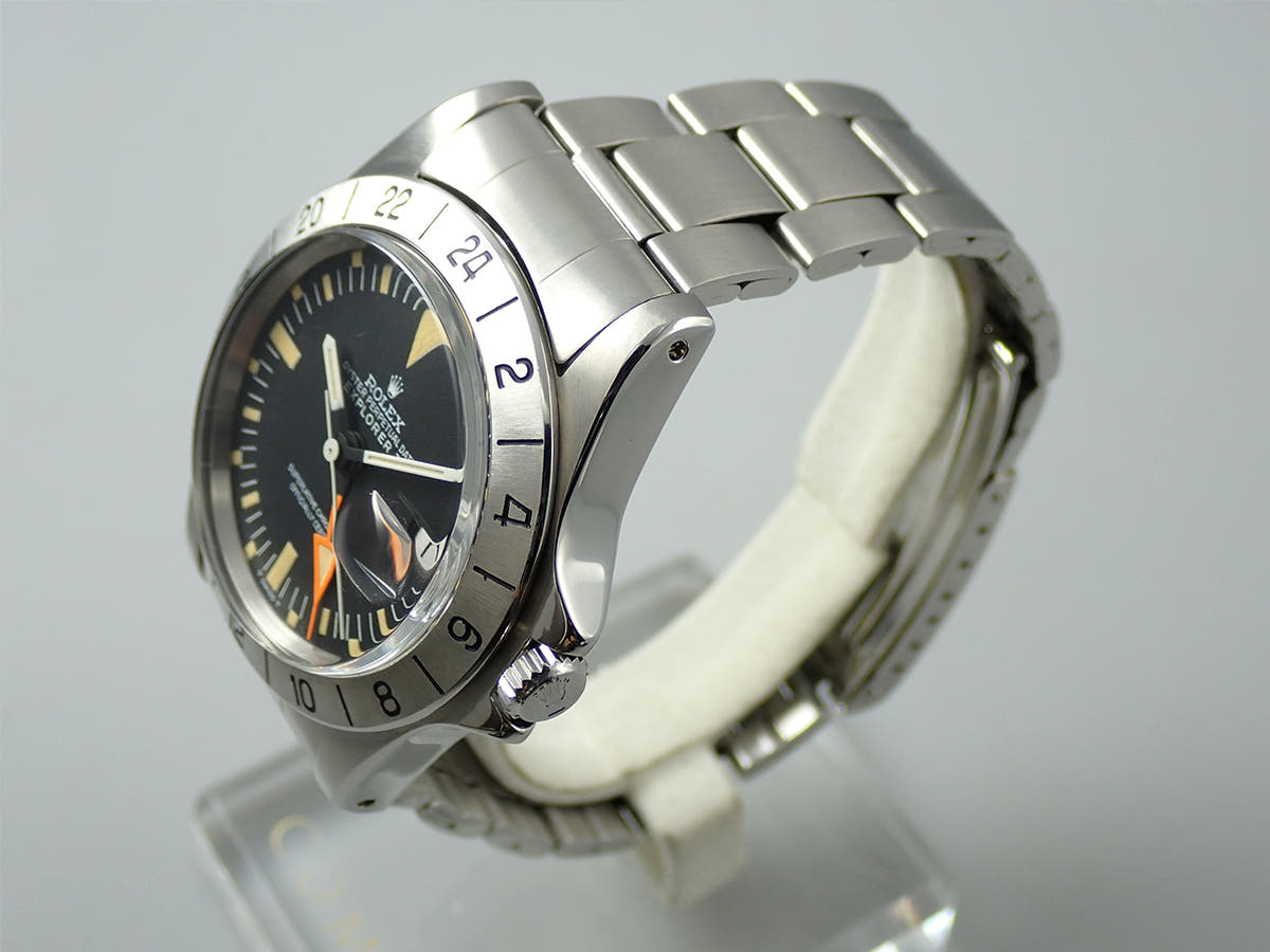 ロレックス エクスプローラーII Ref.1655 ブラック文字盤 美品 83S3VM4J