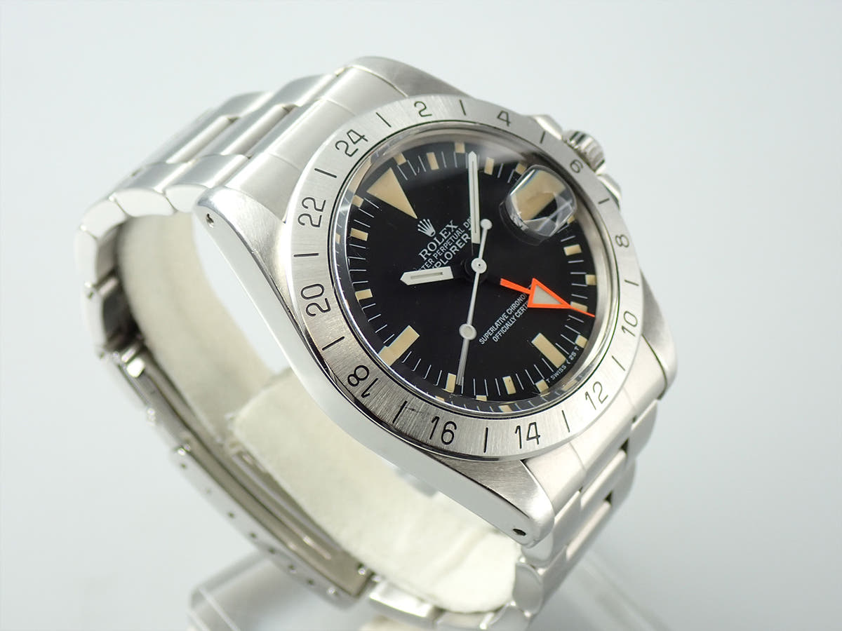 ロレックス エクスプローラーII Ref.1655 ブラック文字盤 中古 1UMPYAU1