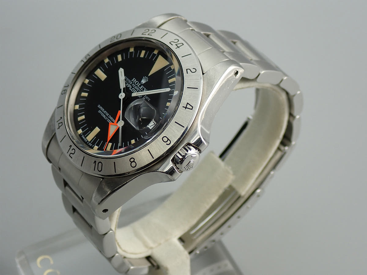 ロレックス エクスプローラーII Ref.1655 ブラック文字盤 中古 1UMPYAU1