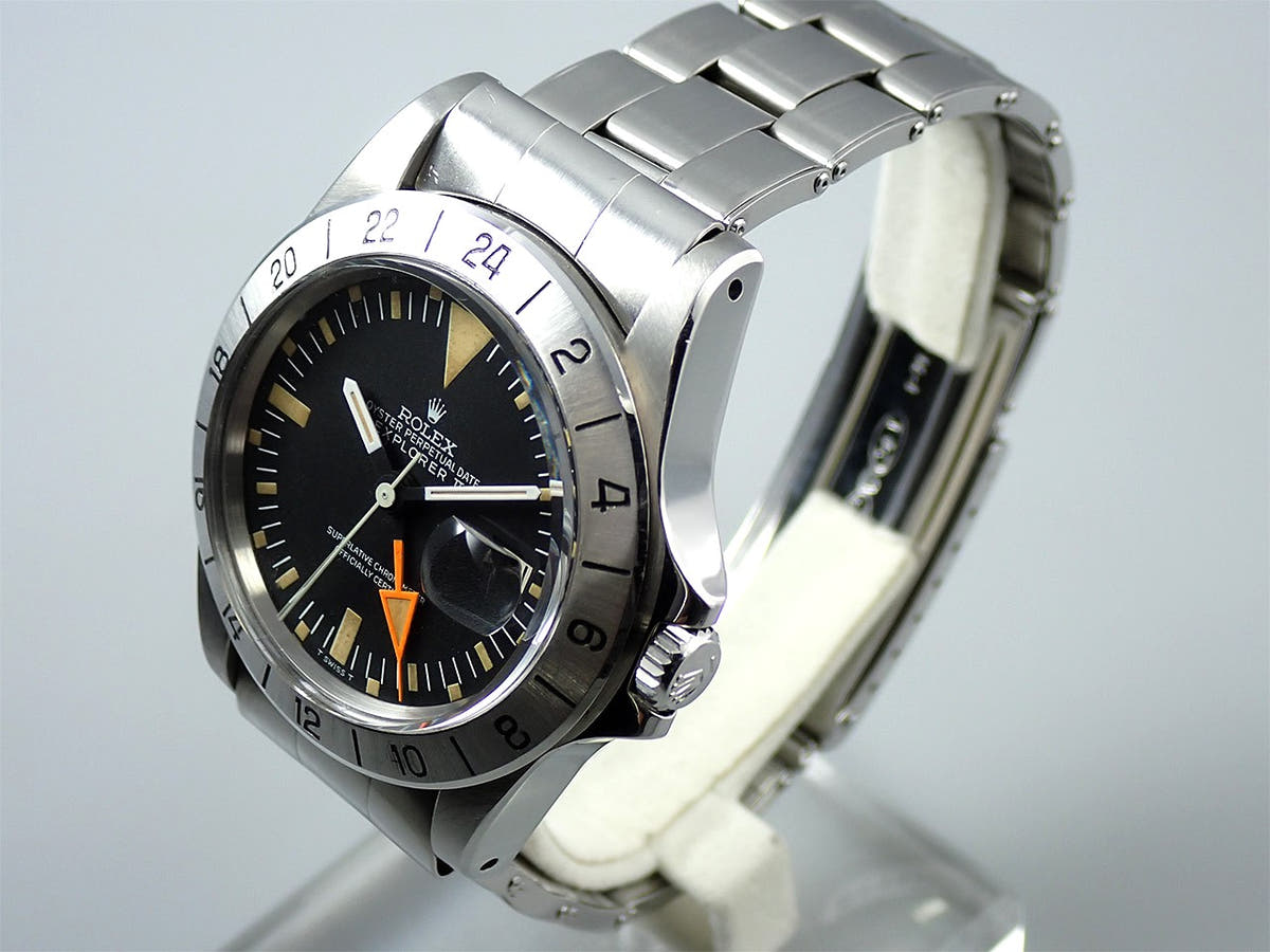 ロレックス エクスプローラーII Ref.1655 ブラック文字盤 中古 YY6V5W17