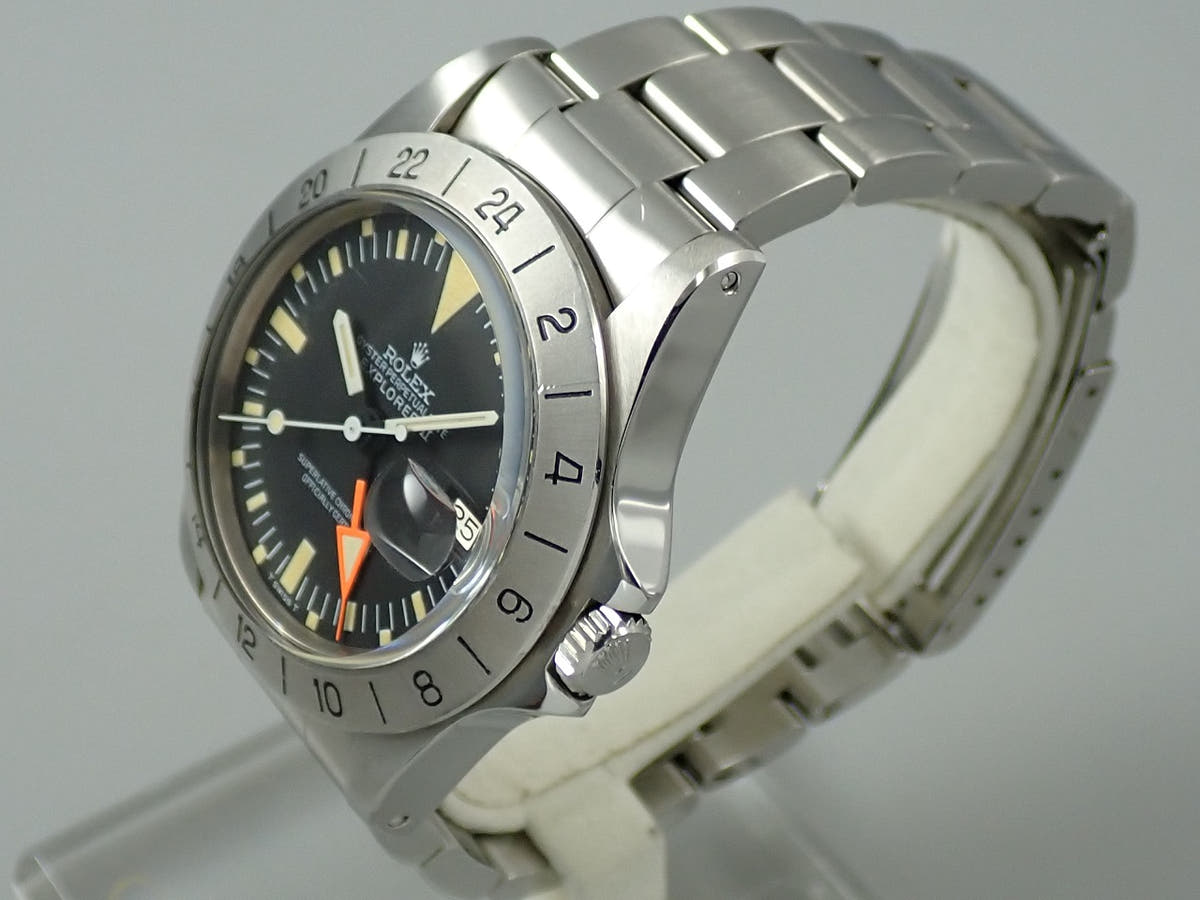 ロレックス エクスプローラーII Ref.1655 ブラック文字盤 中古 08ZZ3LUC
