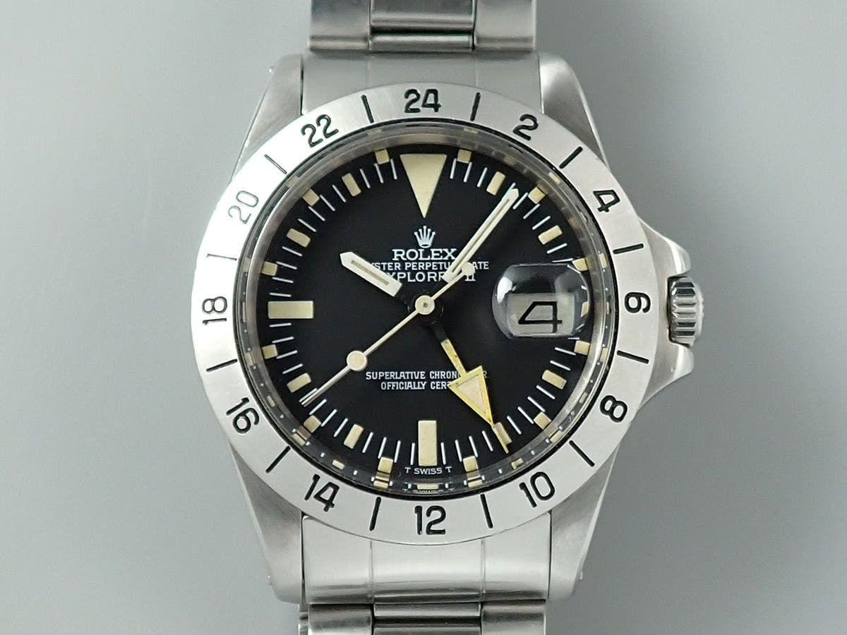 ロレックス エクスプローラーII Ref.1655 ブラック文字盤 中古 RU1VZZJL