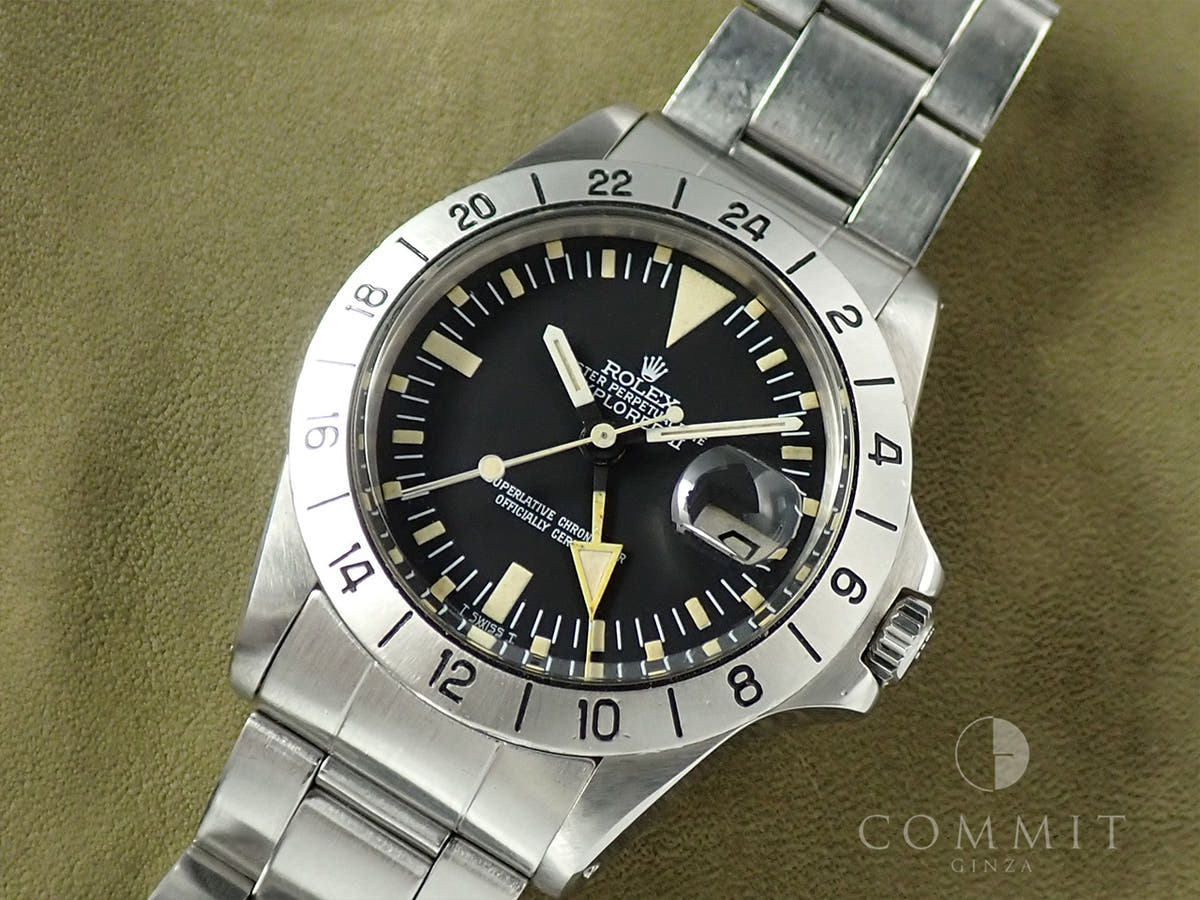 ロレックス エクスプローラーII Ref.1655 ブラック文字盤 中古 RU1VZZJL