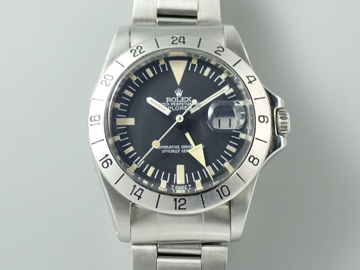 ロレックス エクスプローラーII Ref.1655 ブラック文字盤 中古 MP56UF48