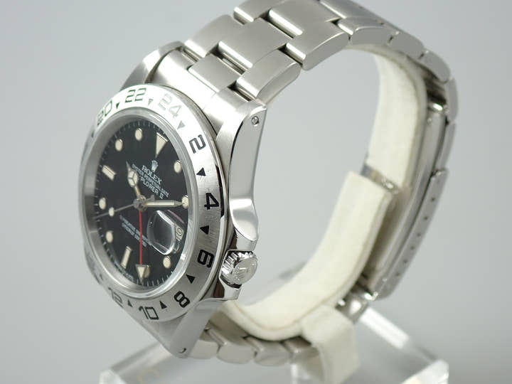 Rolex Explorer II Ref. 16550 Stainless Steel Black Dial