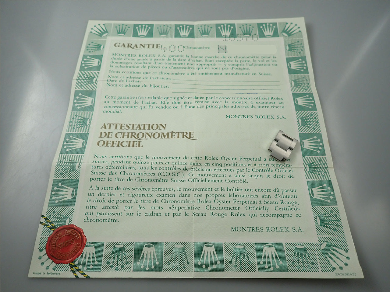 ロレックス エクスプローラーⅡ Ref.16570 SS ブラック文字盤
