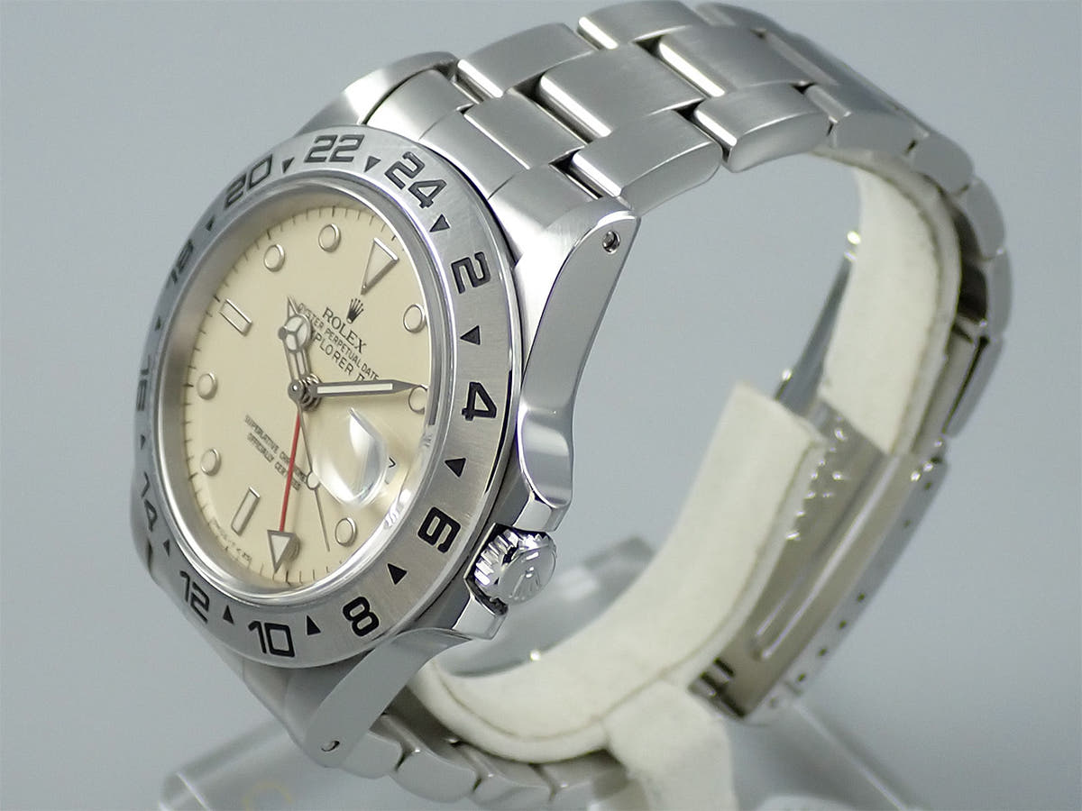 ロレックス エクスプローラーII Ref.16550 アイボリー文字盤 中古 A4624748