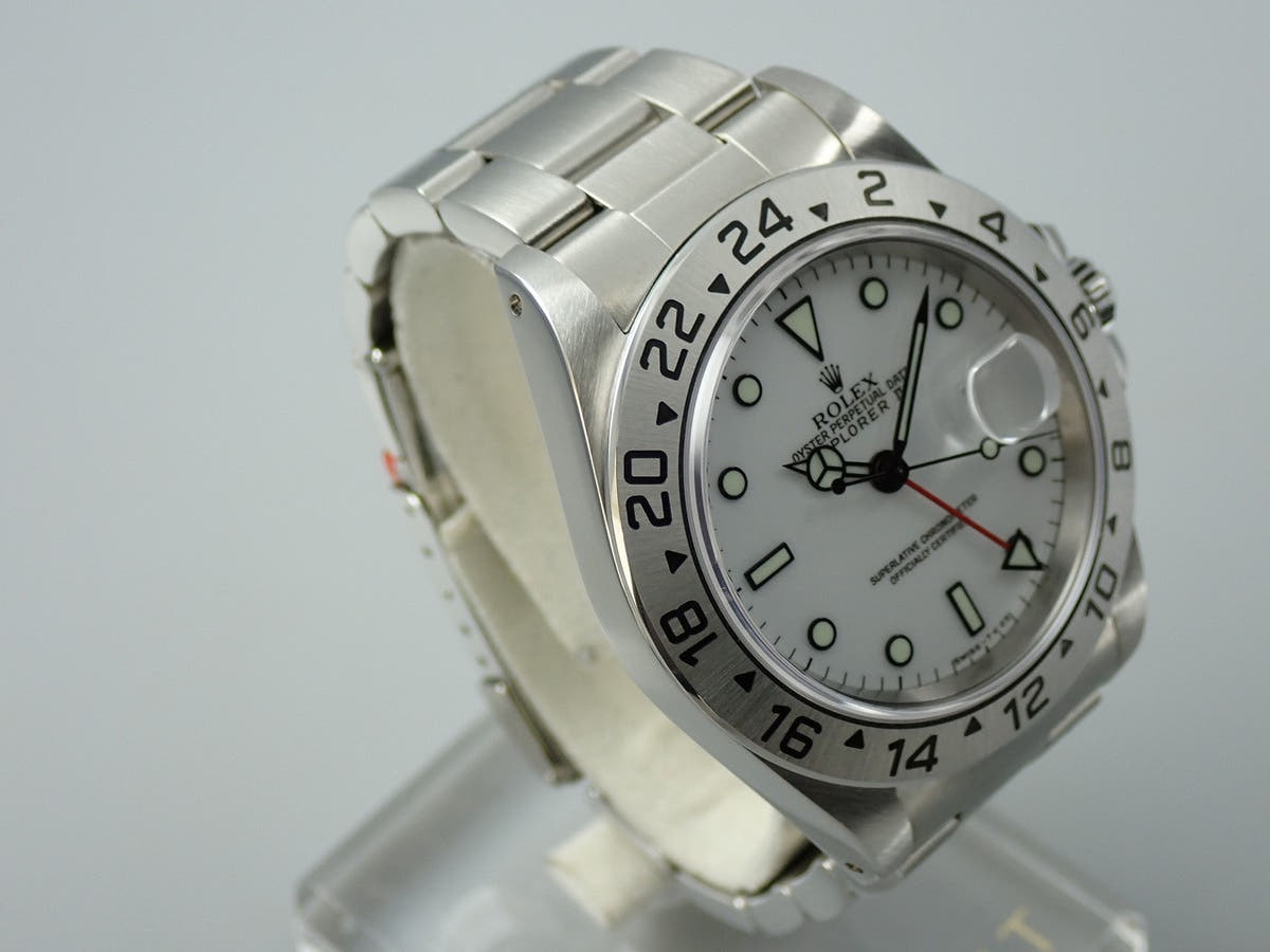 ロレックス エクスプローラーII Ref.16570 ホワイト文字盤 デッドストック Y1RTXHLA