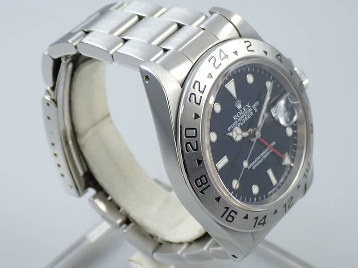 Rolex Explorer II Ref. 16570 Stainless Steel Black Dial