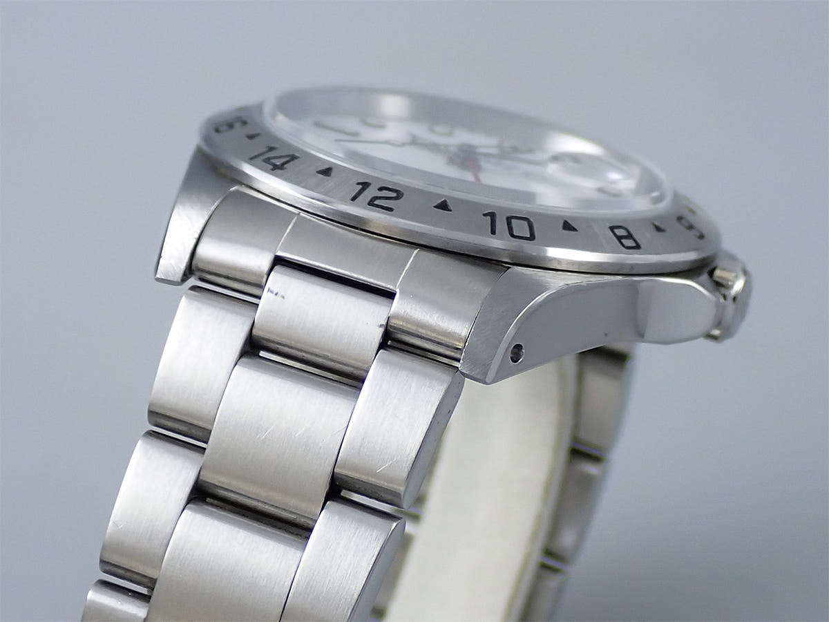 ロレックス エクスプローラーII Ref.16570 ホワイト文字盤 中古 7T3A72PS