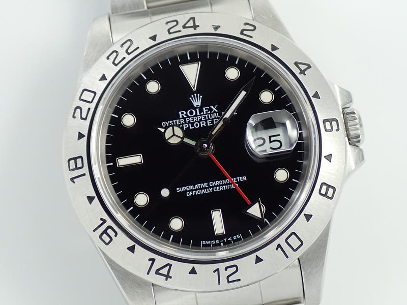 ロレックス エクスプローラーII Ref.16570 ブラック文字盤 中古 W4212842