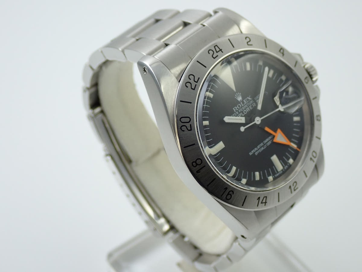 ロレックス エクスプローラーII Ref.1655 ブラック文字盤 中古 A4049596