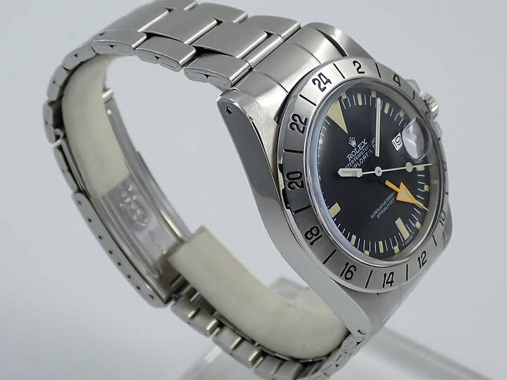 ロレックス エクスプローラーII Ref.1655 ステンレススチール ブラック文字盤