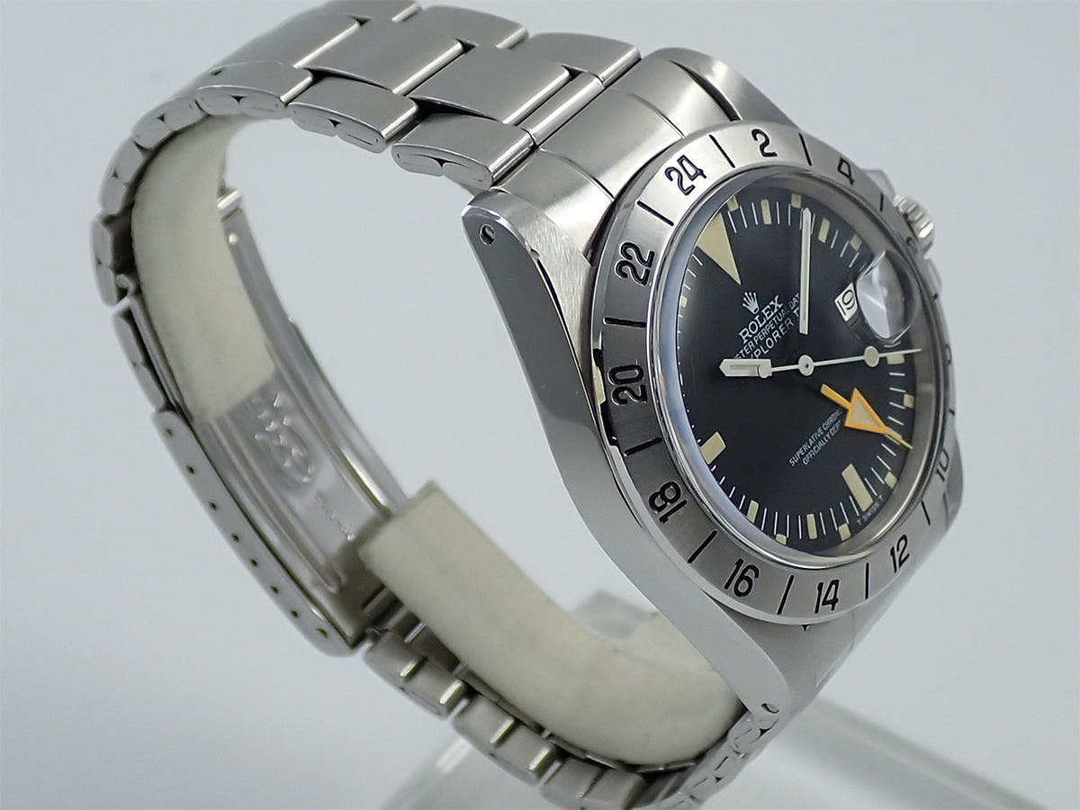 ロレックス エクスプローラーII Ref.1655 ブラック文字盤 中古 73U4HTTZ