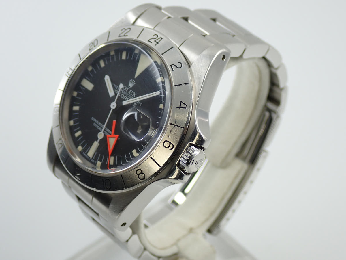ロレックス エクスプローラーII Ref.1655 ブラック文字盤 中古 1XK7K4ZJ
