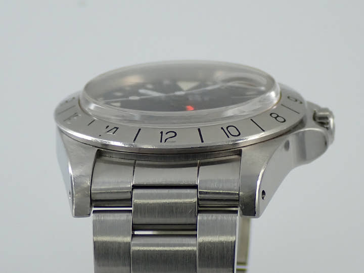 ロレックス エクスプローラーII Ref.1655 ステンレススチール ブラック文字盤