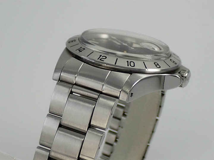 ロレックス エクスプローラーII Ref.1655 ステンレススチール ブラック文字盤