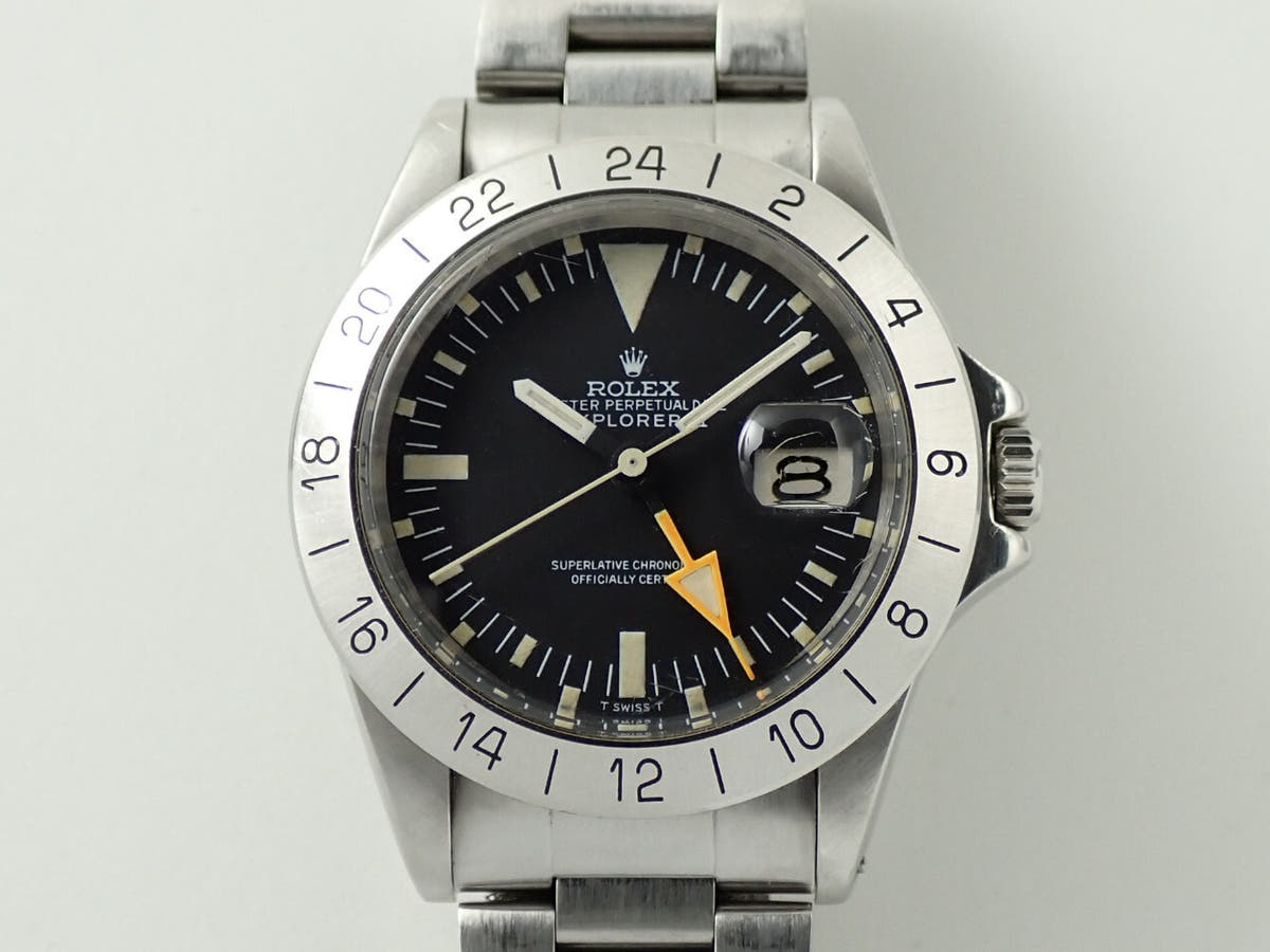 ロレックス エクスプローラーII Ref.1655 ブラック文字盤 中古 72WCXLYJ