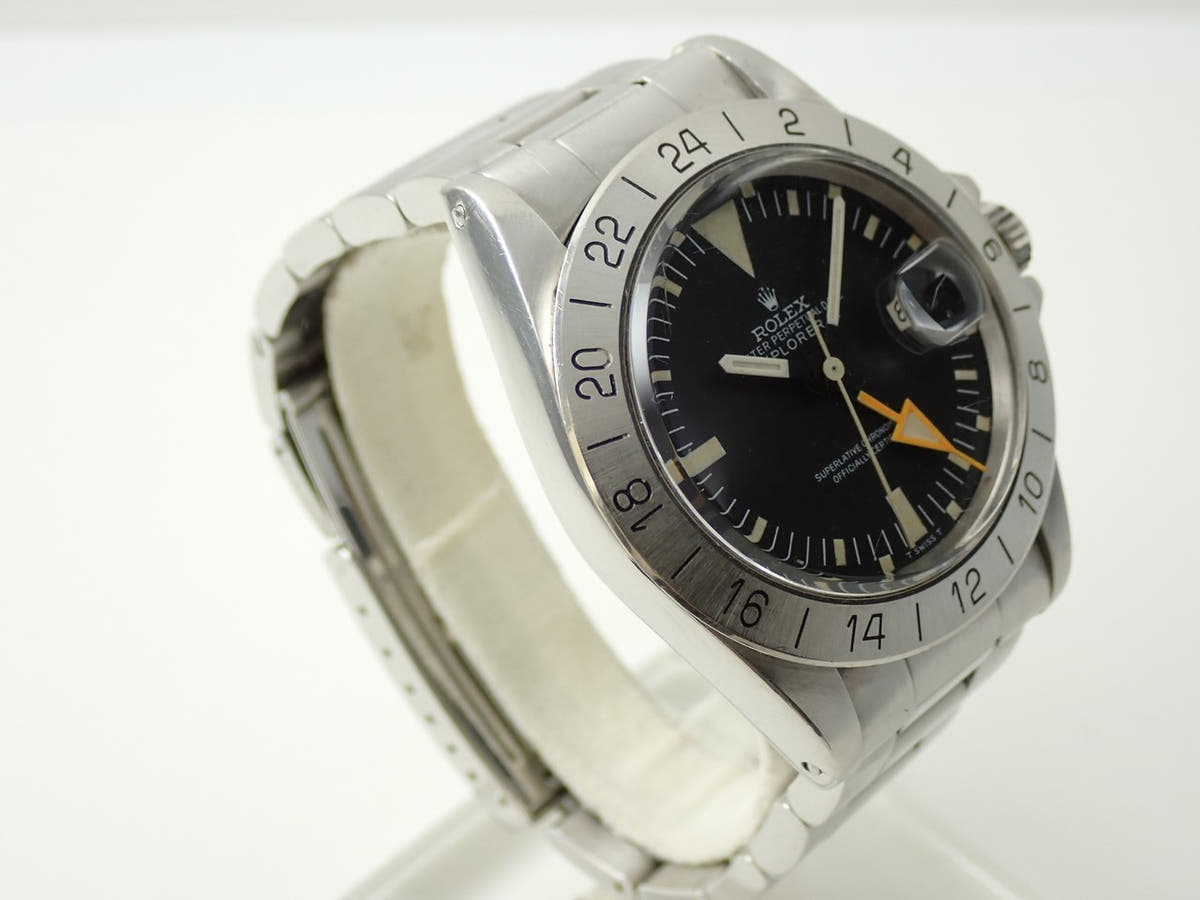 ロレックス エクスプローラーII Ref.1655 ブラック文字盤 中古 72WCXLYJ