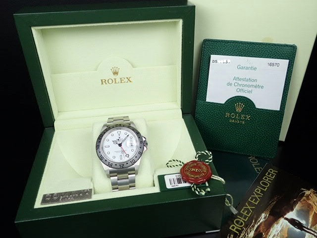 Rolex Explorer II White D serial number