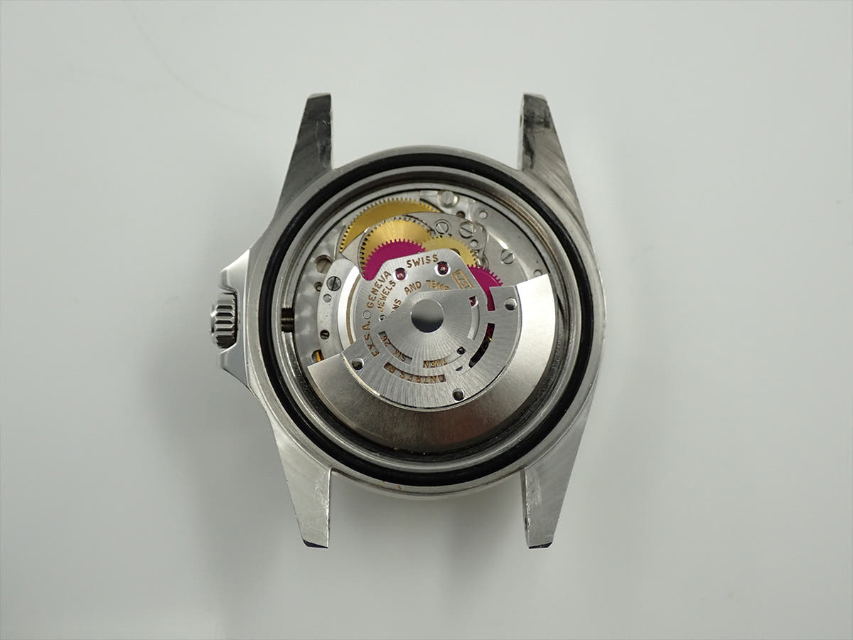 ロレックス エクスプローラーII Ref.1655 ブラック文字盤 中古 9YR1PACM
