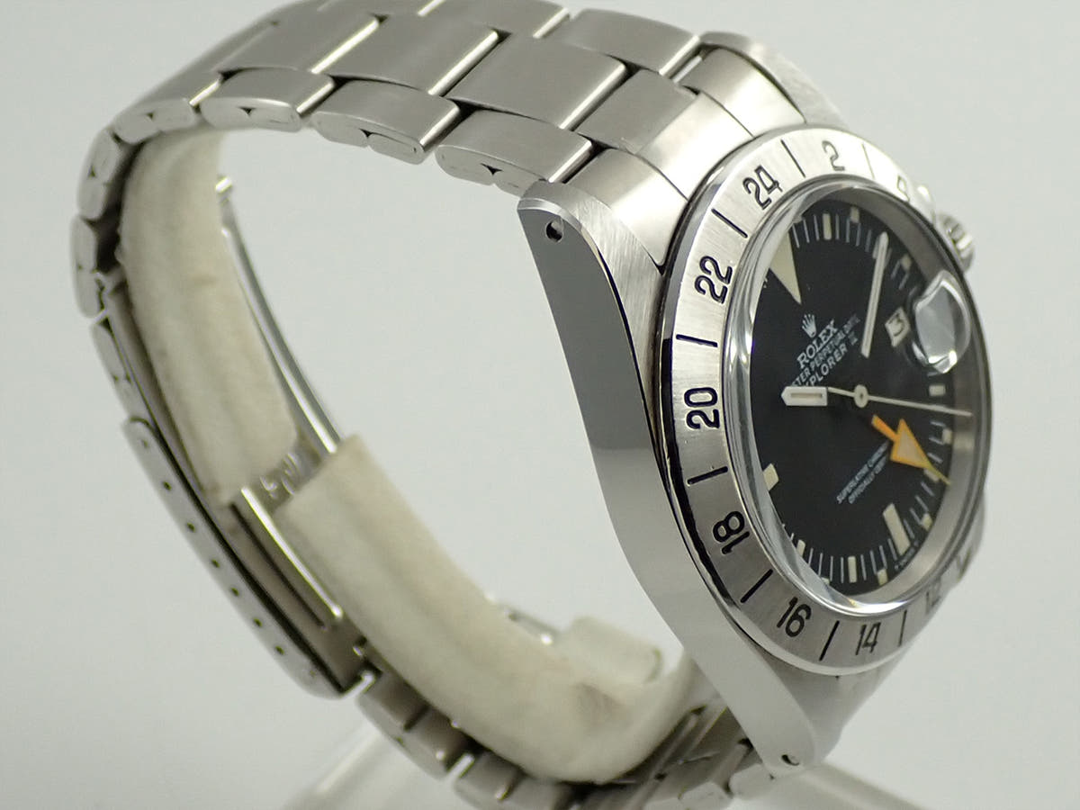 ロレックス エクスプローラーII Ref.1655 ブラック文字盤 中古 9YR1PACM