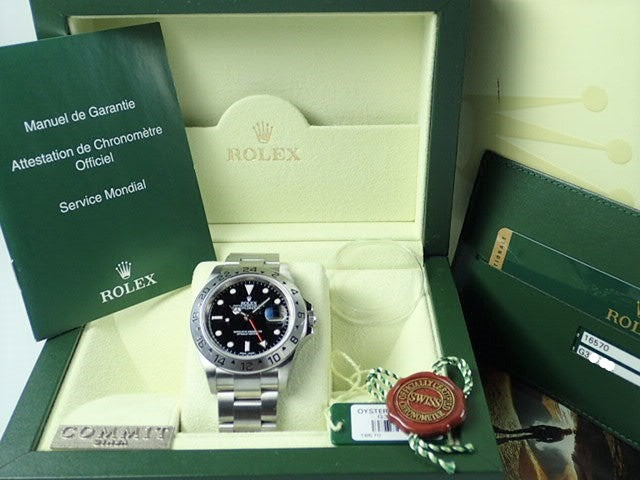 Rolex Explorer II Black G serial number